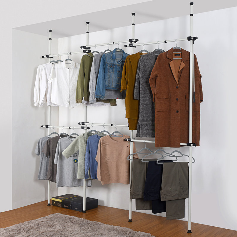 Direct Online Housware Triple Telescopic Clothes Storage System & Reviews Wayfair.co.uk